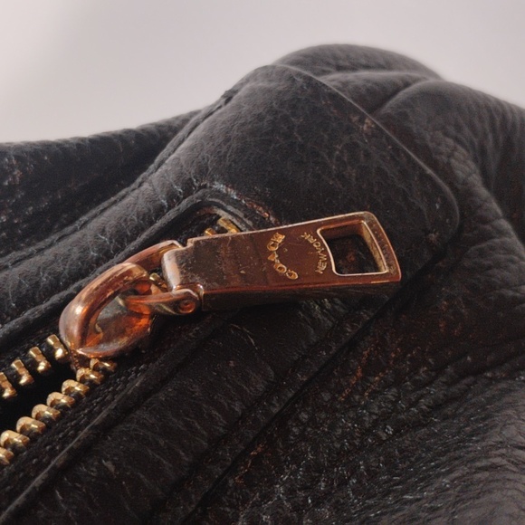 Coach C1454 Coach Maya Shoulder Bag In Black Pebbled Leather - Picture 6 of 12